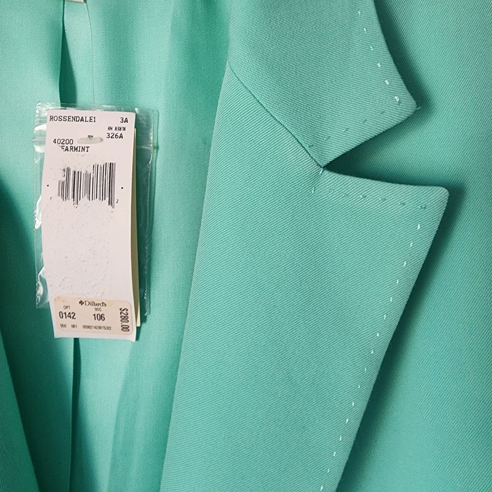 Austin Reed Wool Mint Green Blazer New With Tags - Picture 4 of 15